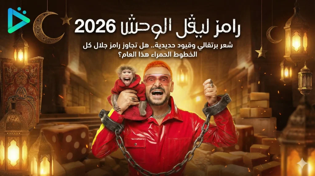 رامز ليفل الوحش 2026 شعر برتقالي وقيود حديدية.. هل تجاوز رامز جلال كل الخطوط الحمراء هذا العام؟